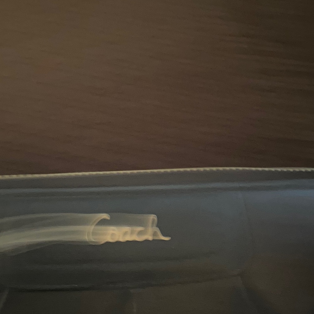 Coach Black Leather Ashley Wallet - Picture 6 of 6